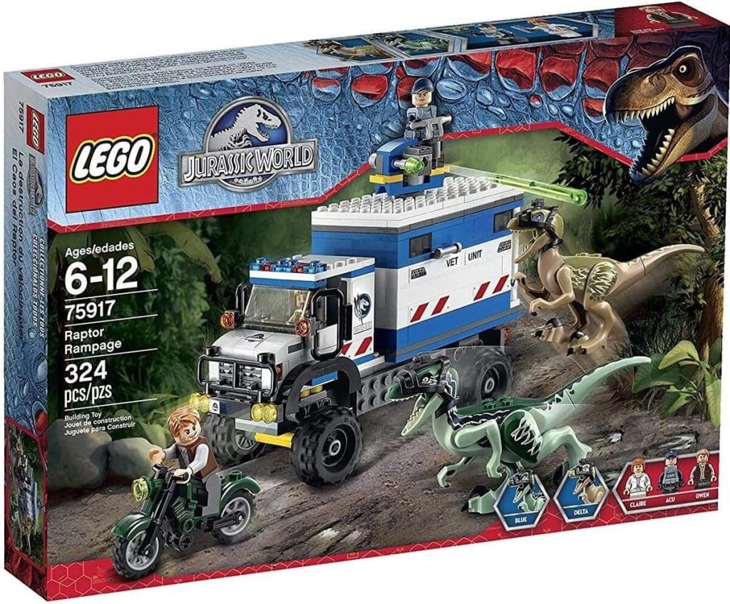 Test LEGO Jurassic World Raptor Rampage 75917
