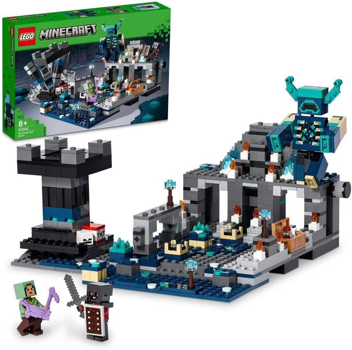 Test LEGO : minecraft 21246, la bataille des abîmes pour les 8+ ans