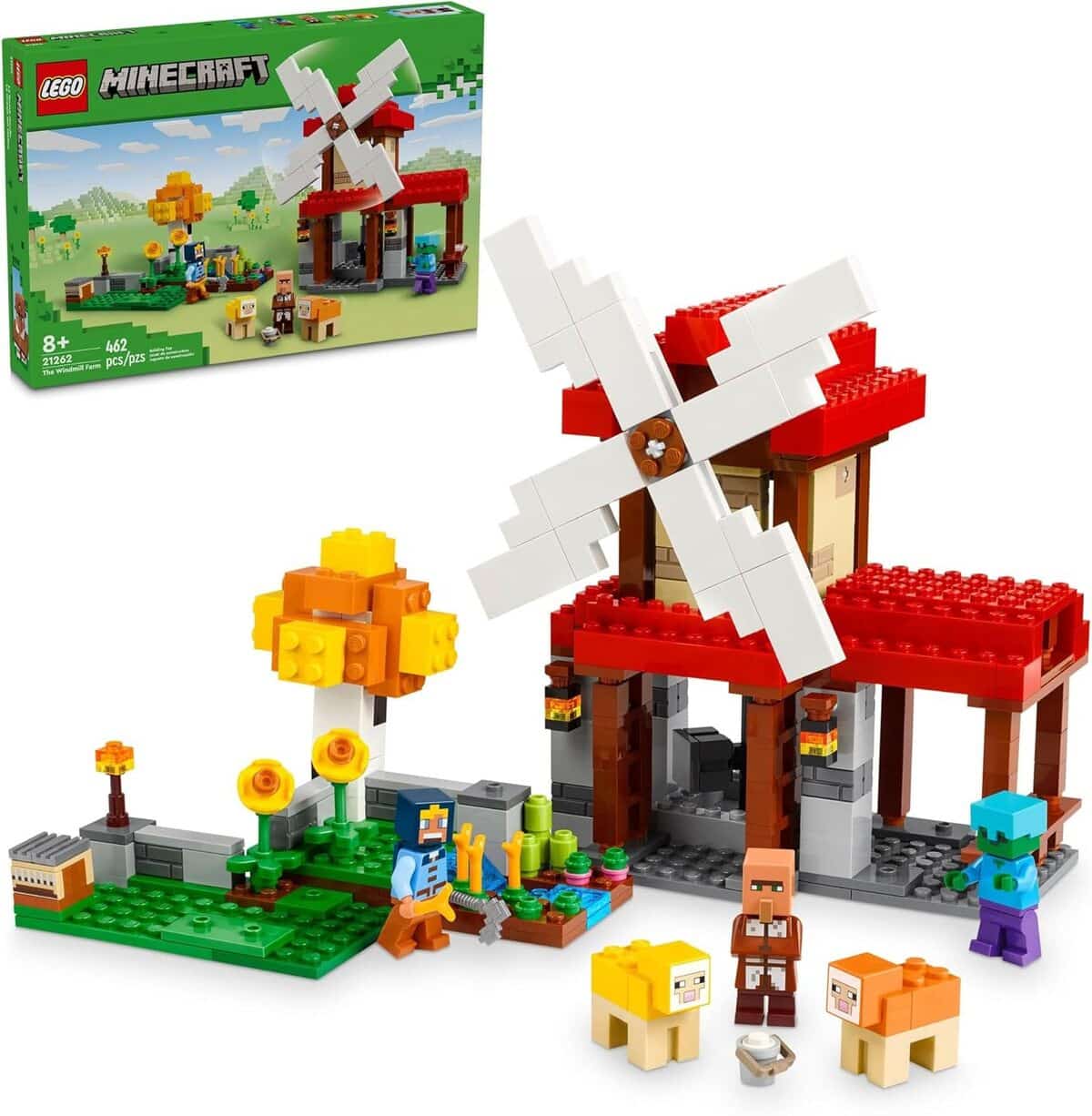 Test : lego Minecraft The Windmill Farm pour les jeunes fans