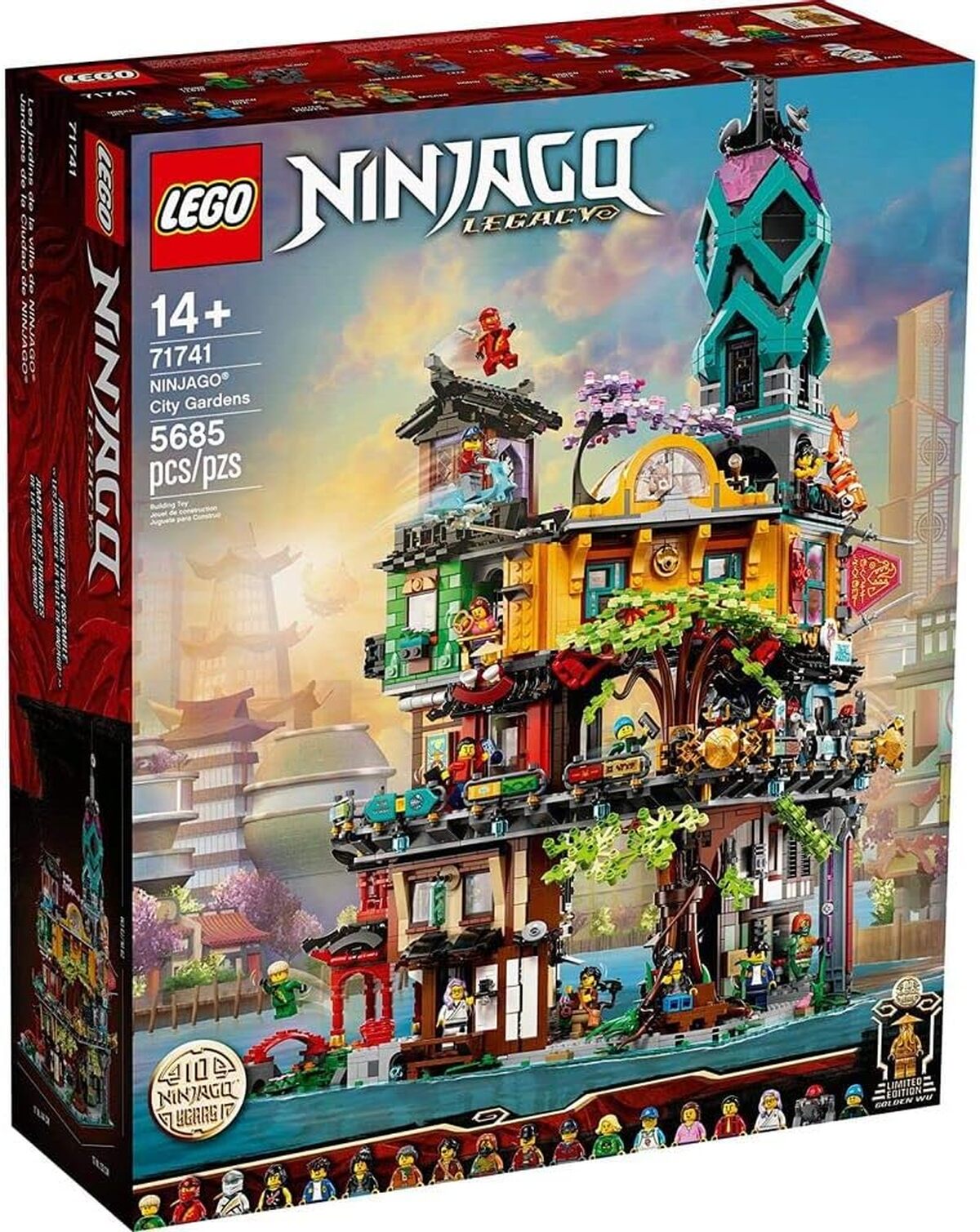 Test : lego Ninjago City Gardens 71741, 5685 pièces de pur plaisir