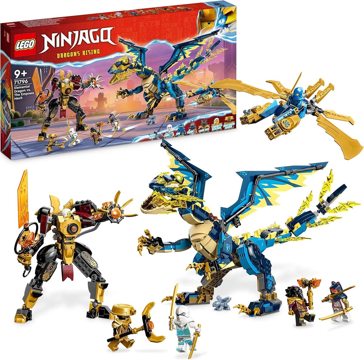 Test : lEGO Ninjago Dragon Élémentaire vs. Robot 71796