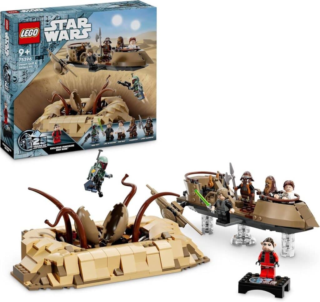 Test : lego Star Wars 75396, l'esquif du désert et la fosse du sarlacc