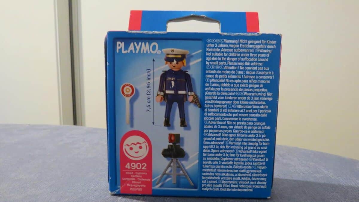 Test : playmobil 4902, la police au radar en action