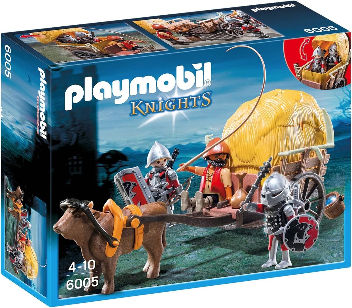 Test : playmobil 6005, chevaliers de l'aigle en action