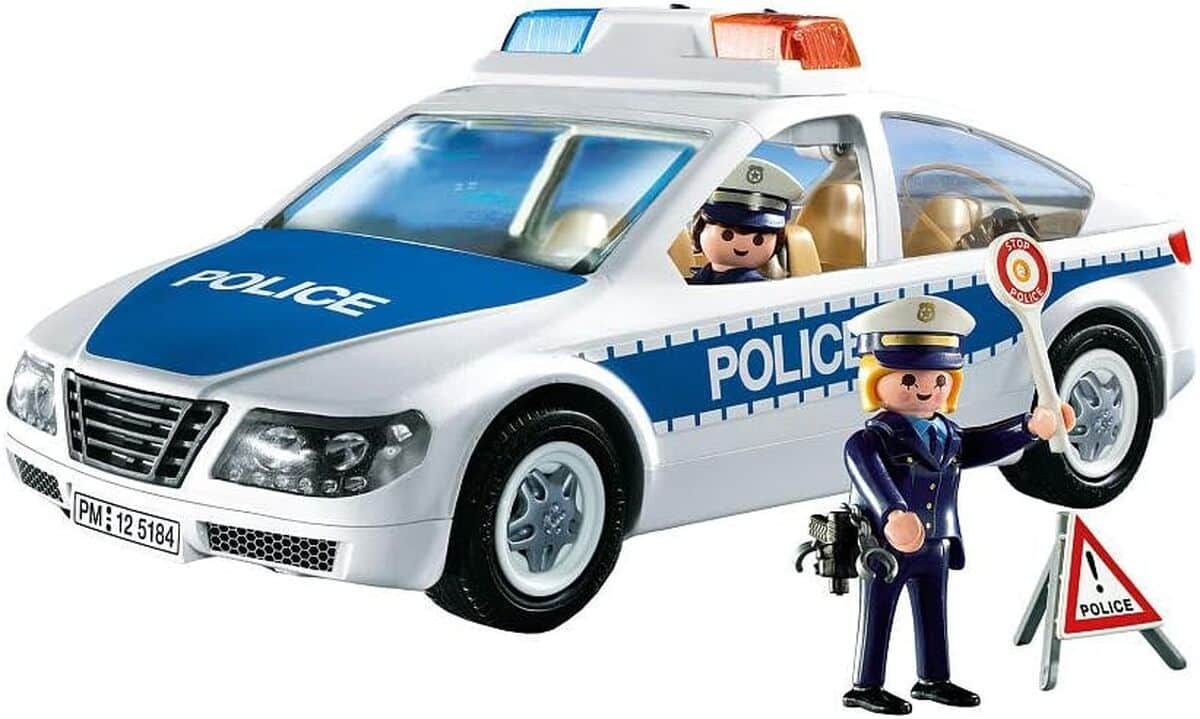 Test : playmobil voiture de police 5184 avec lumières