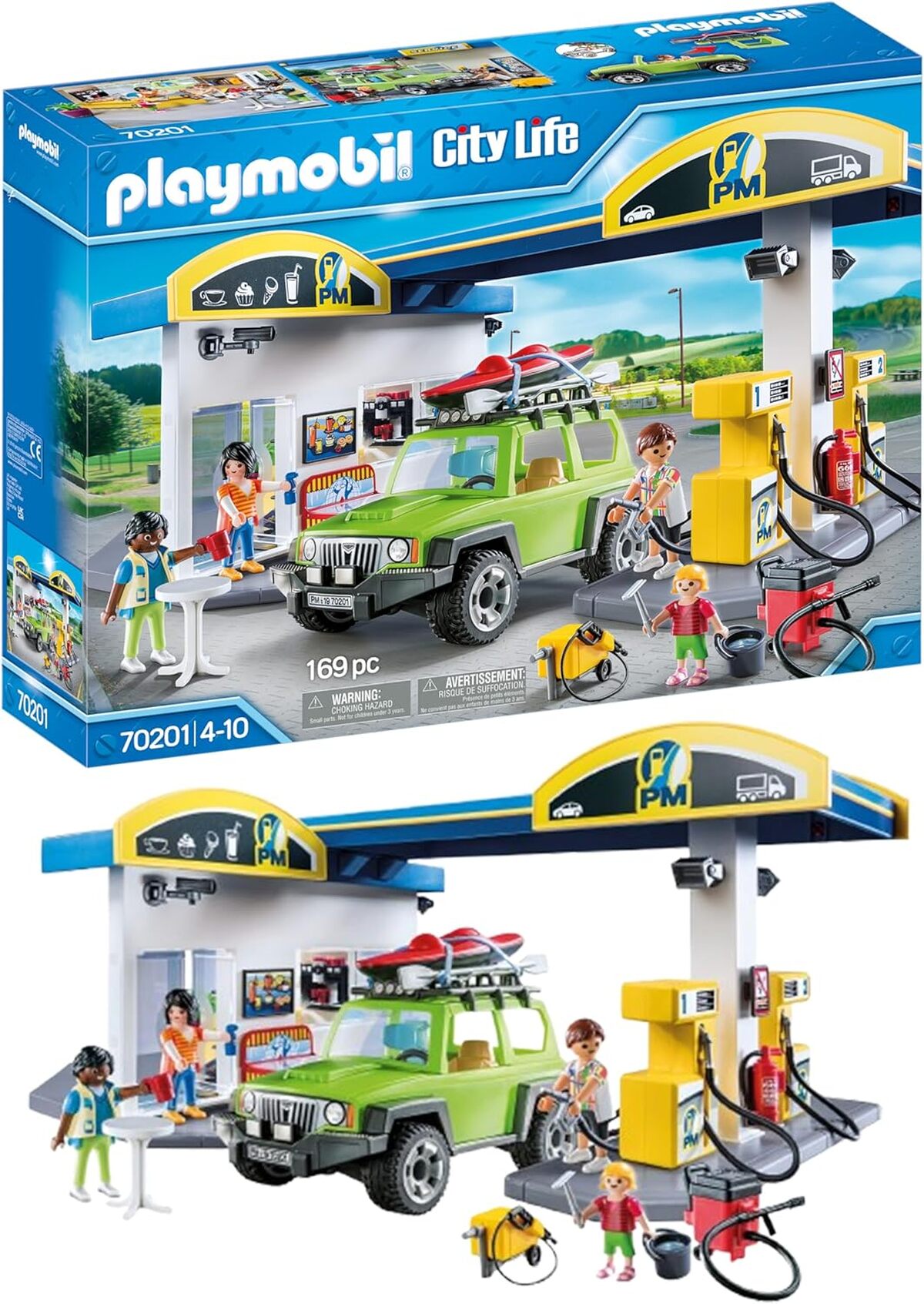 Test : station service Playmobil 70201