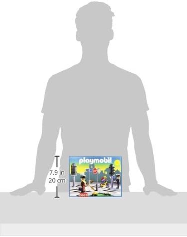 PLAYMOBIL City Life 3987: Croisé avec des Feux de Circulation