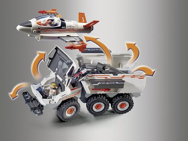 Playmobil 9255 Camion et Navette de la Spy Team