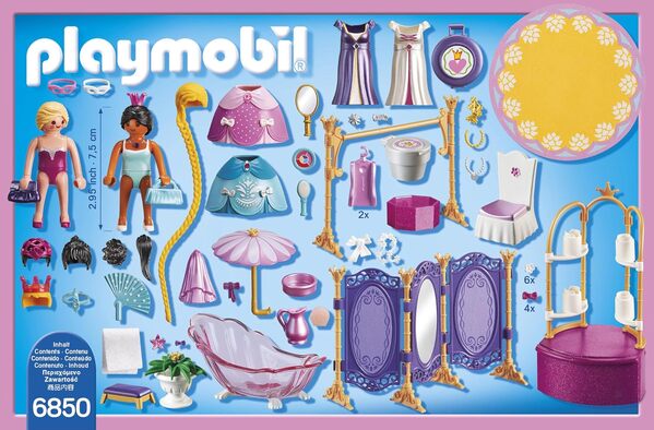 Playmobil 6850 Salon de beauté avec Princesses