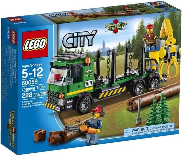 LEGO City Logging Truck 60059
