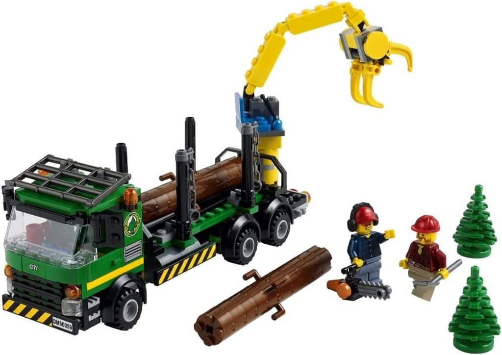 Test : camion de bûcheronnage LEGO City 60059