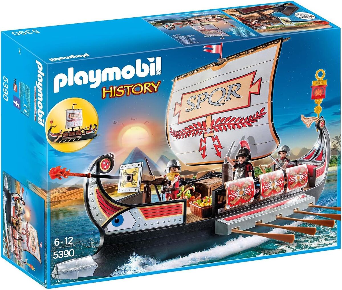 Test de la galère romaine Playmobil : plongez dans l'histoire
