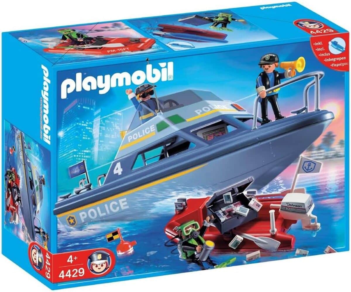 Test de la vedette de police Playmobil 4429