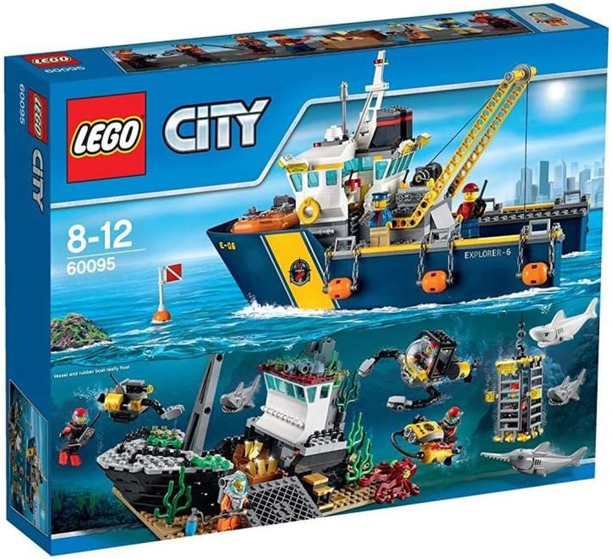 Test du bateau d'exploration Lego City 60095