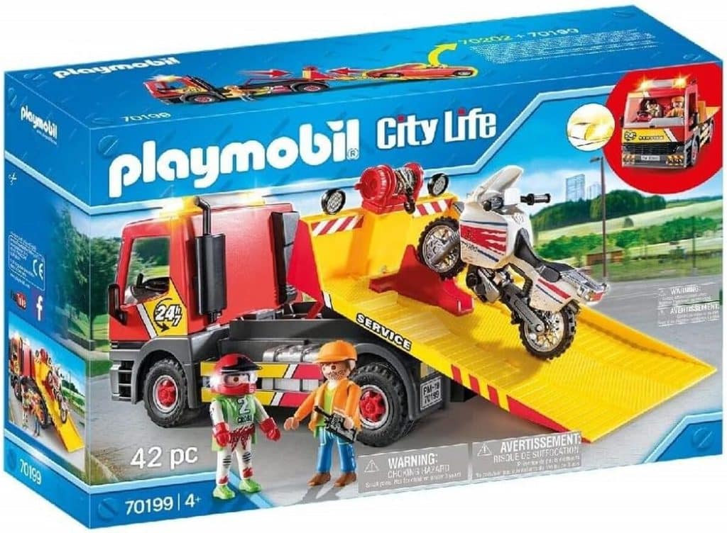 Test du camion de dépannage Playmobil