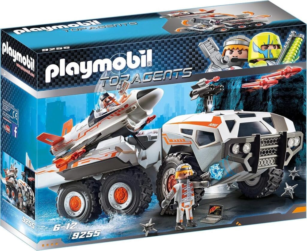 Test du camion et navette Spy Team Playmobil 9255