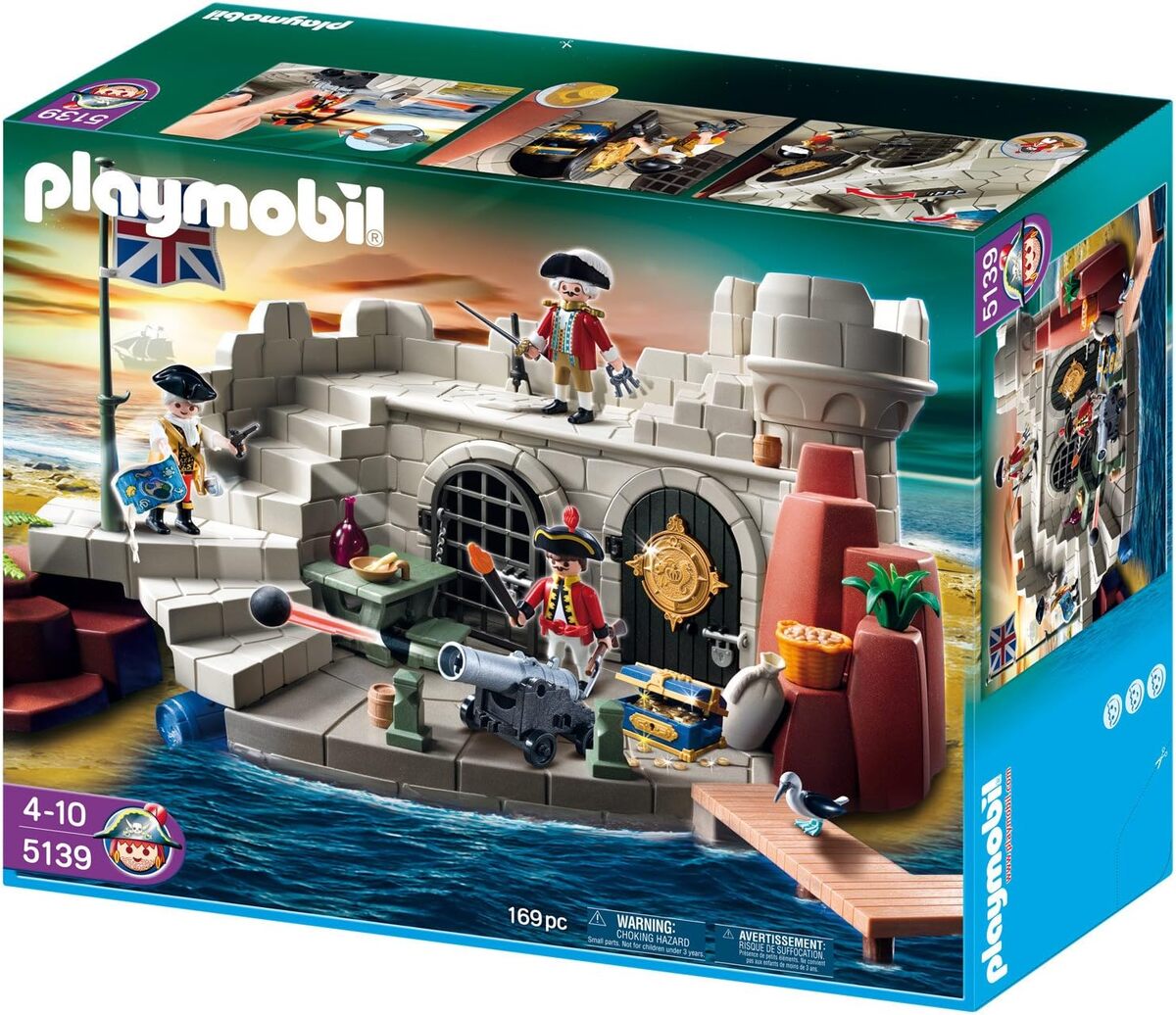 Test du fort des soldats britanniques Playmobil 5139