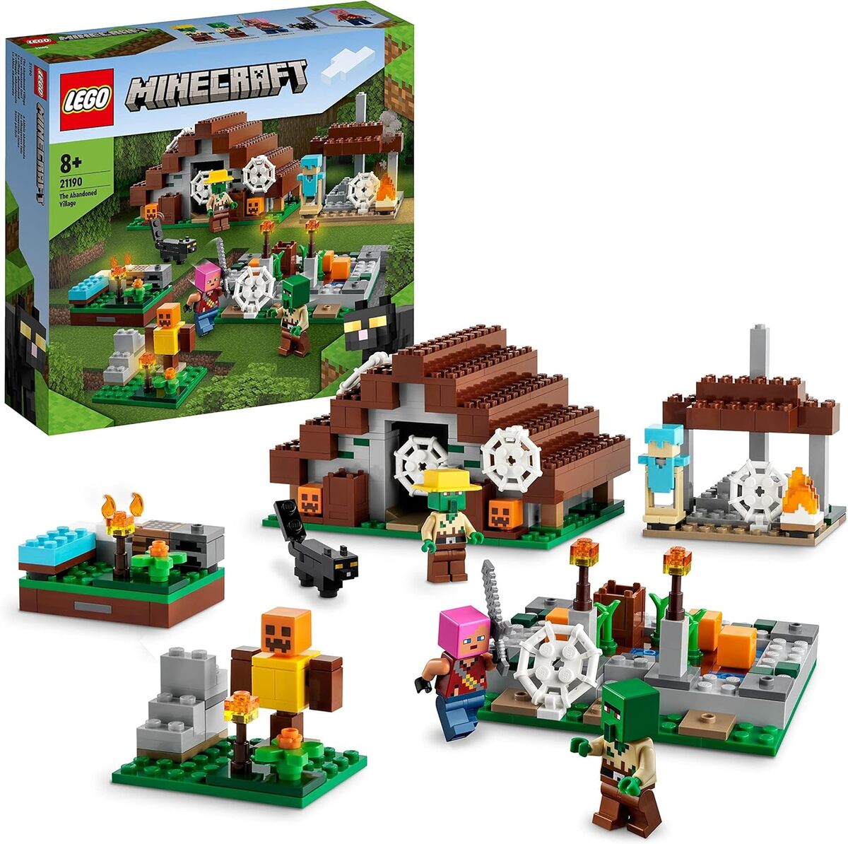 Test du LEGO 21190 Minecraft : le village abandonné en construction