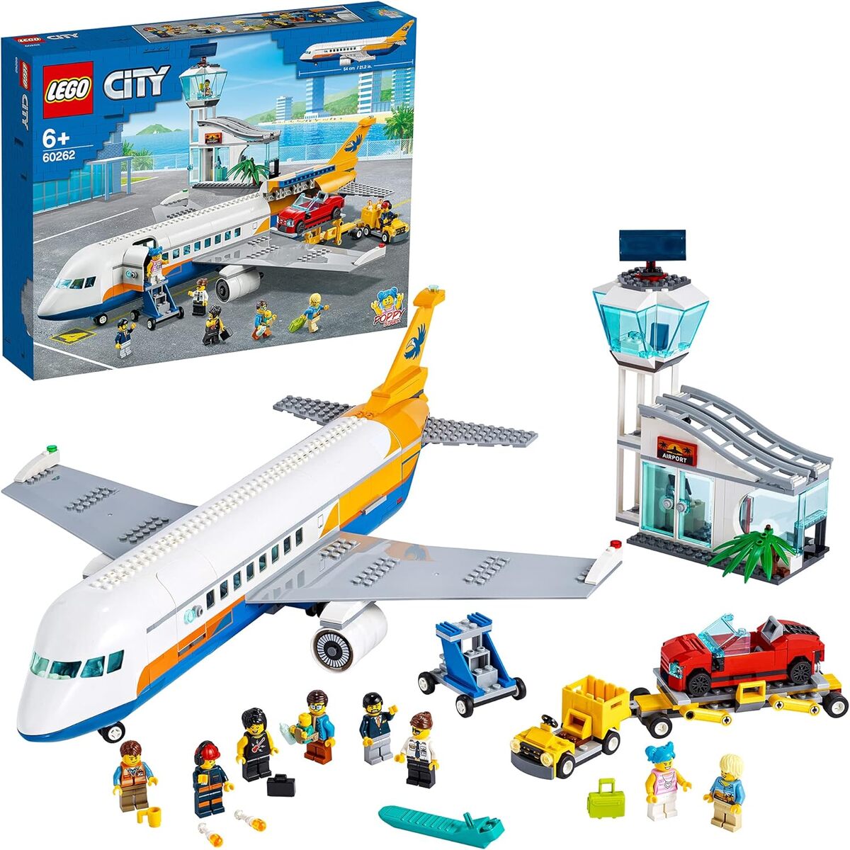 Test du LEGO 60262 city : l'avion de passagers pour les jeunes constructeurs