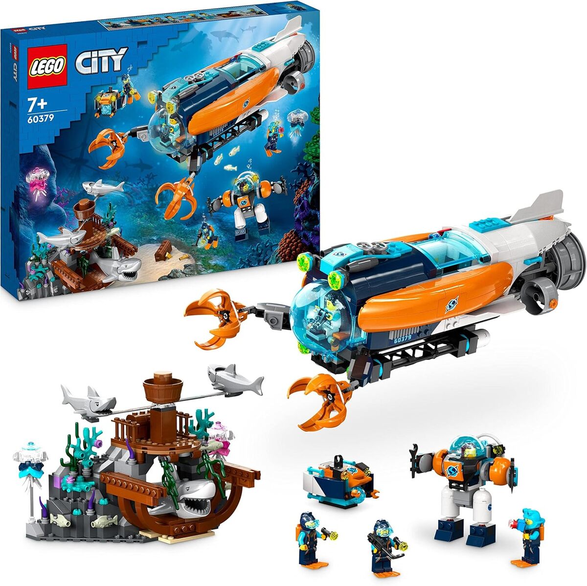 Test du LEGO 60379 : le sous-marin d'exploration en eaux profondes