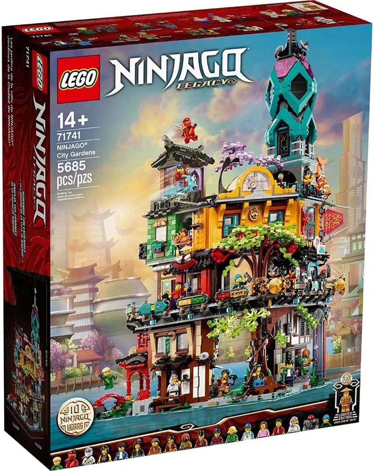 Test du Lego 71741 : jardins de Ninjago