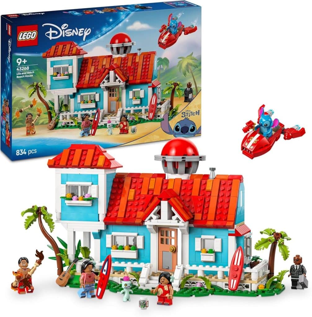 Test du LEGO Disney : la maison sur la plage de Lilo et Stitch 43268