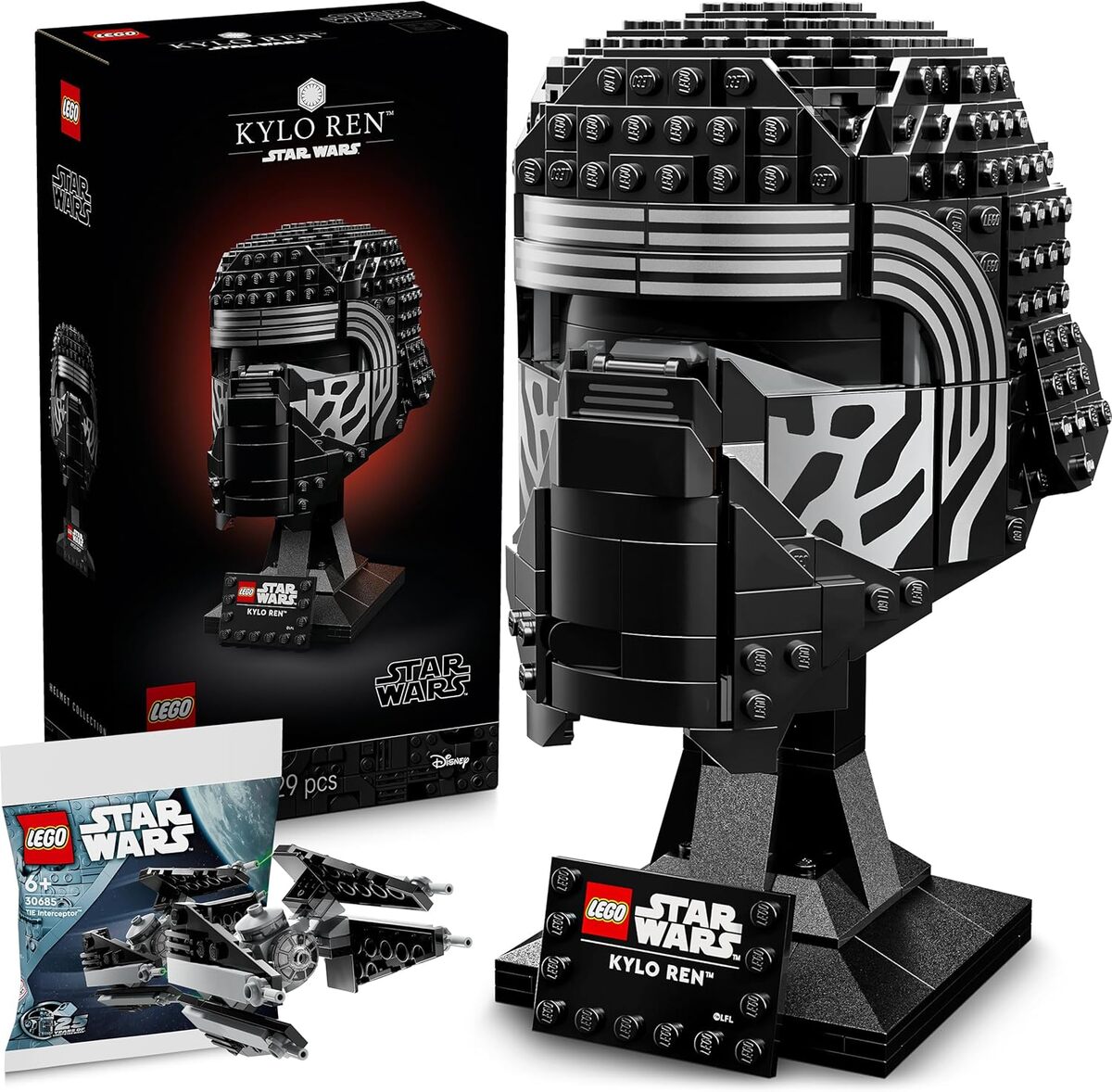 Test du Lego Star Wars Kylo Ren Casque 75415 avec Tie-Interceptor exclusif
