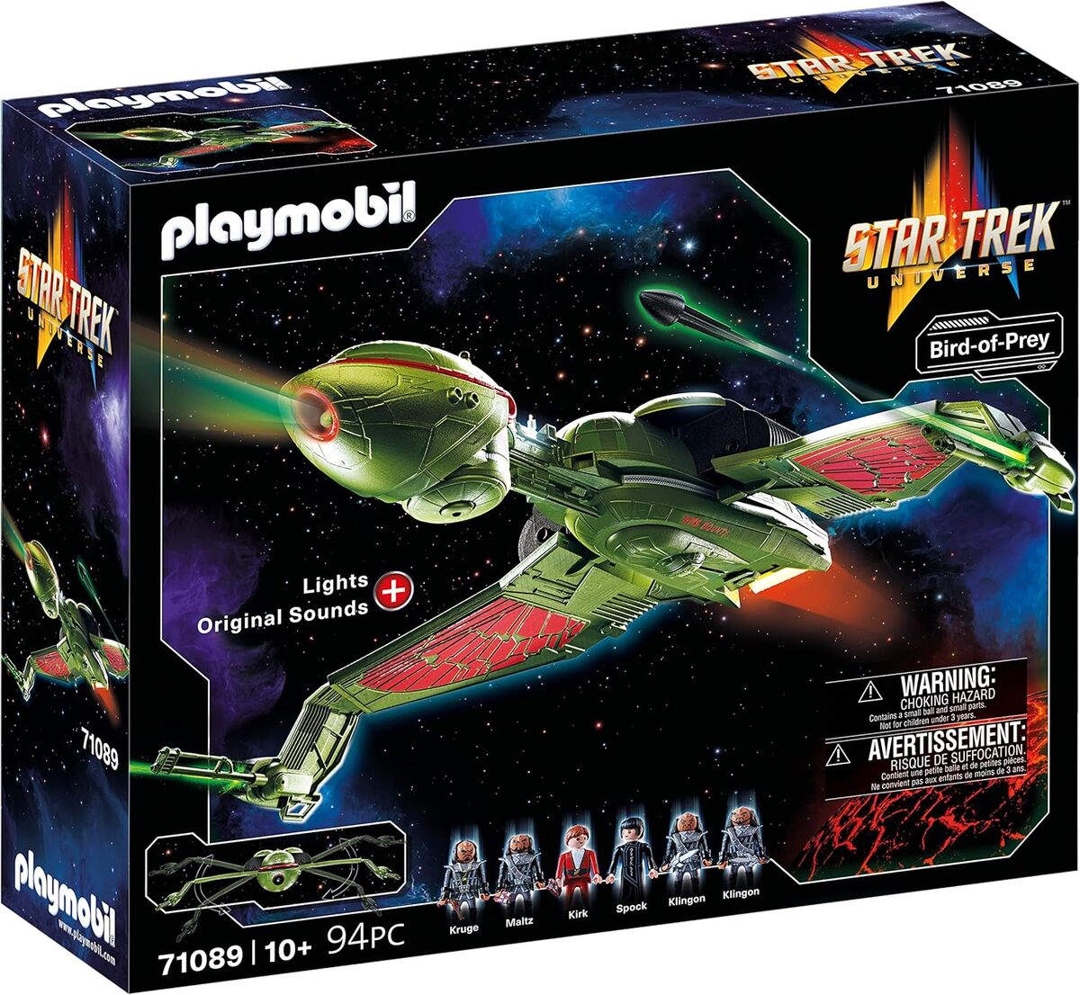 Test du Playmobil 71089 Bird of Prey : le vaisseau spatial Star Trek Klingon