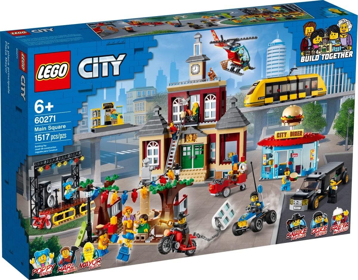 Test du set LEGO City Main Square 60271 : l'indispensable de 1517 pièces