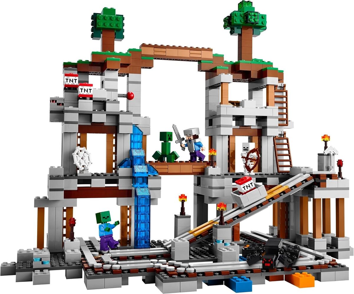 Test du set LEGO Minecraft 21118 : la mine en détail