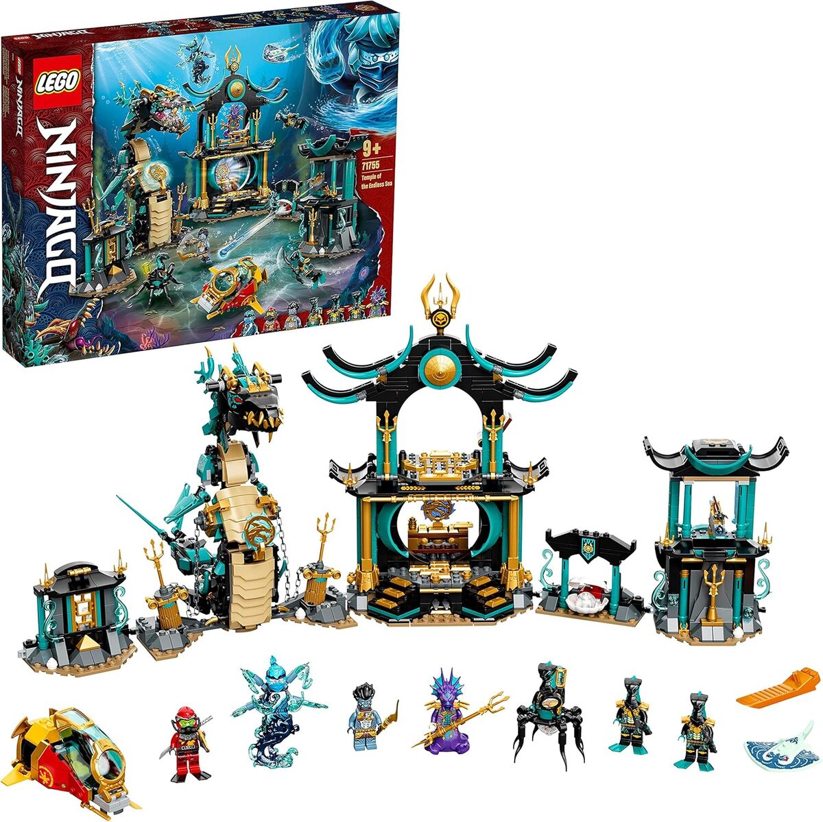 Test du temple de la mer Lego Ninjago 71755 : aventure immersive pour enfants