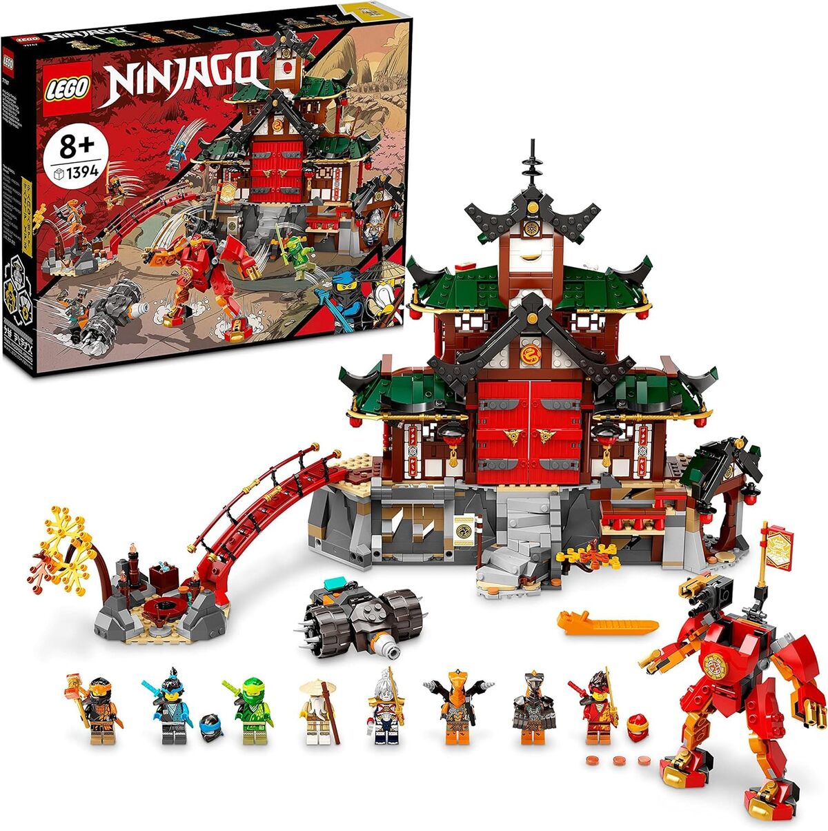 Test du temple ninja dojo Lego Ninjago (71767)