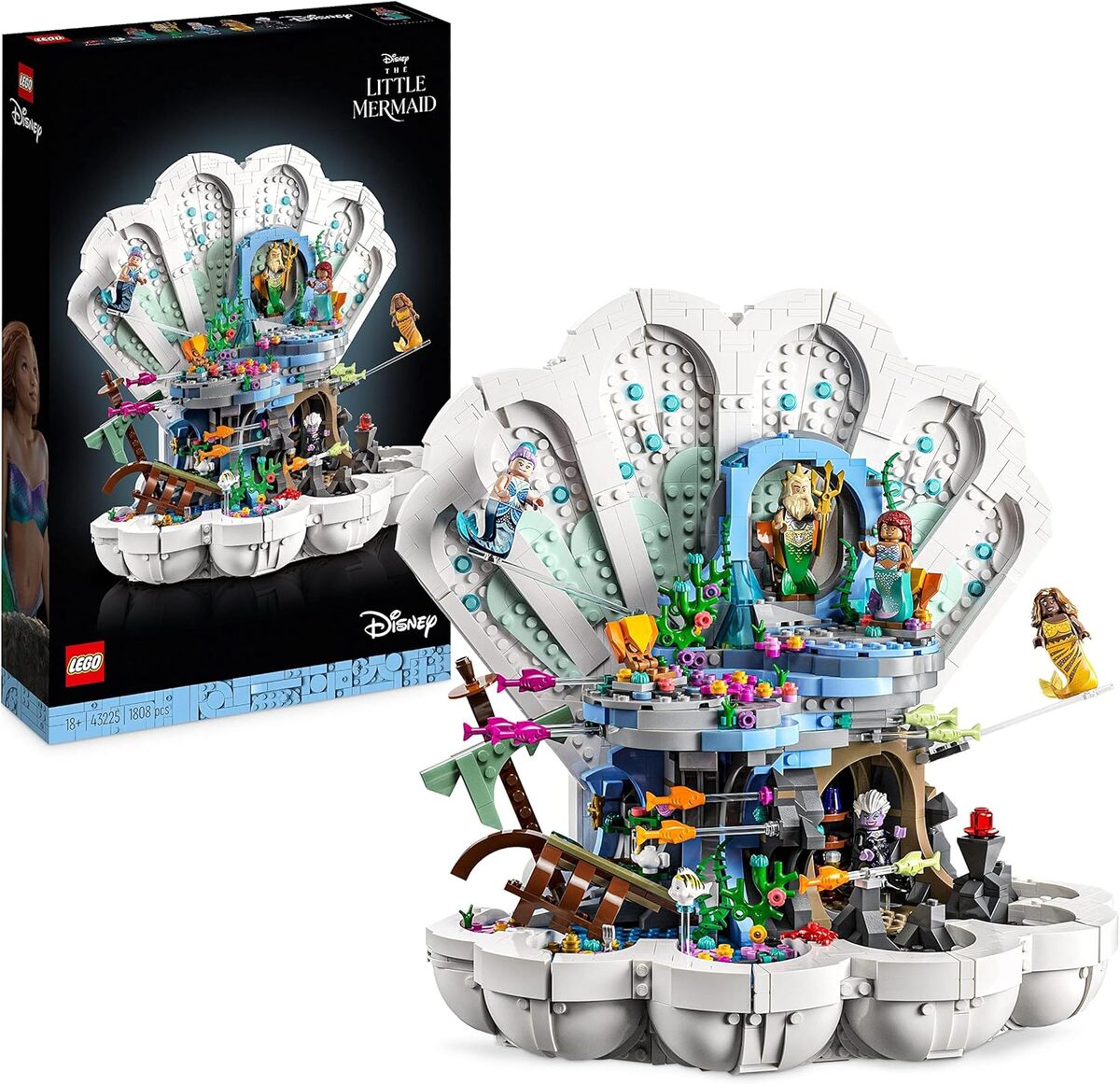 Test : lEGO 43225 Disney coquillage royal
