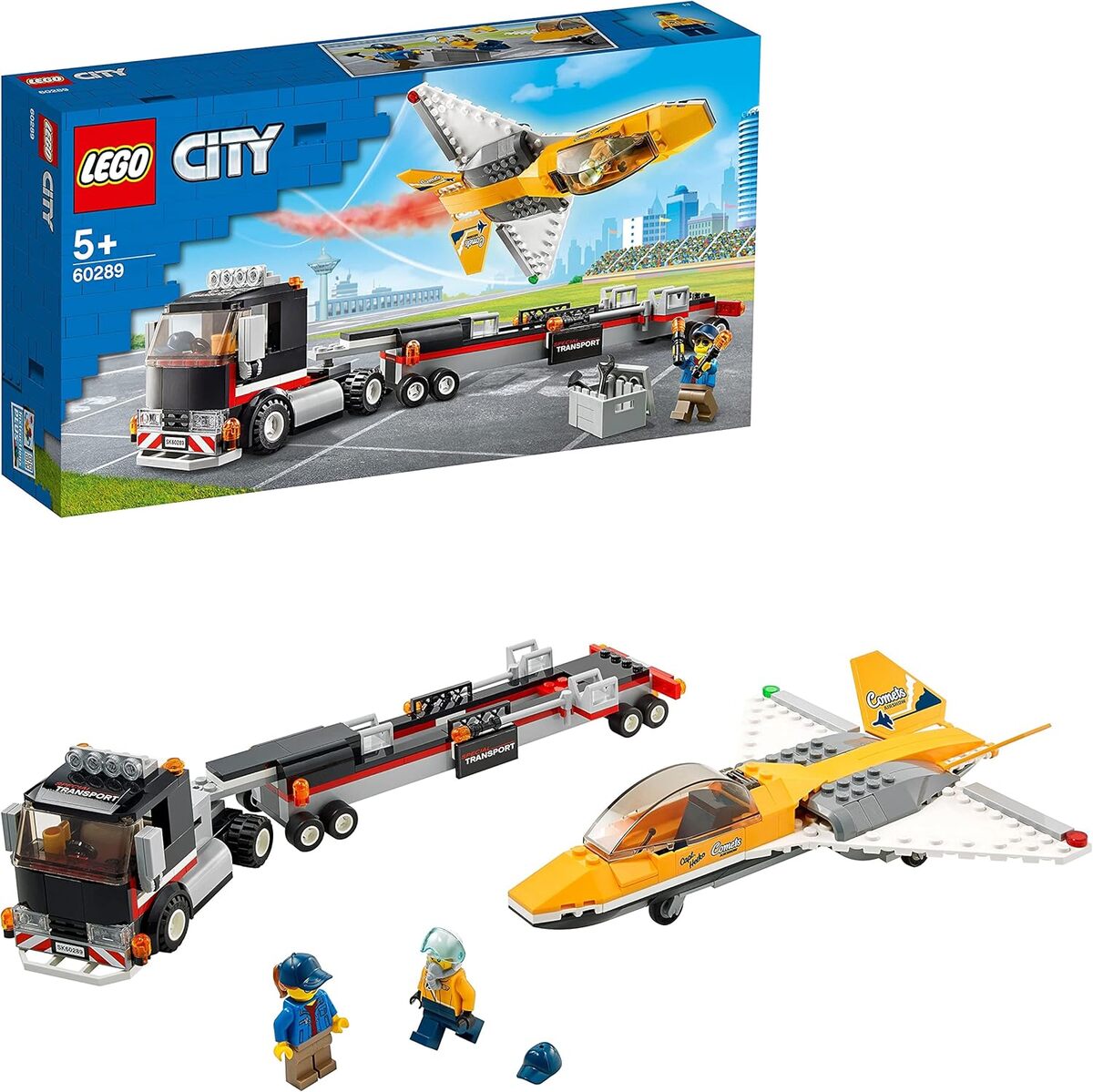 Test : lego 60289, transport d'avion de voltige