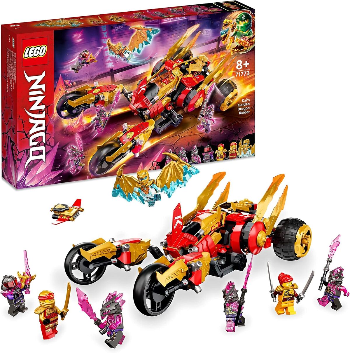 Test : lego 71773 ninjago tout-terrain dragon d’or de kai