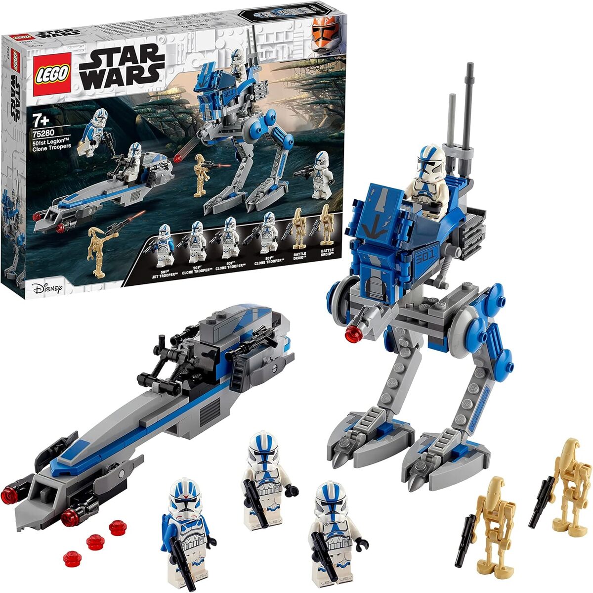 Test : lEGO 75280 Star Wars, soldats clones de la 501ème légion