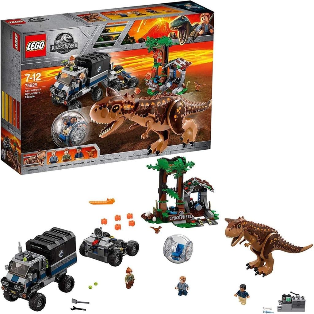 Test : lEGO 75929 Jurassic World et la gyrosphère d'évasion