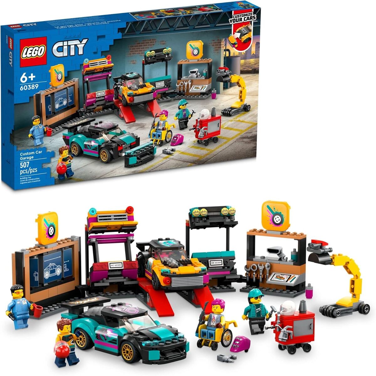 Test : lego city garage 60389 - personnalisation ultime