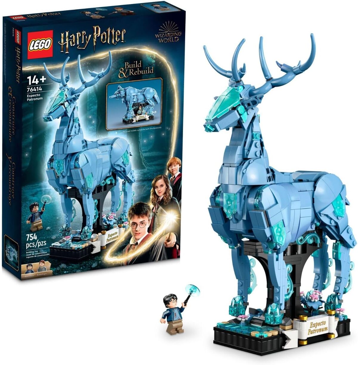 Test : lEGO Harry Potter Expecto Patronum 76414, ensemble 2 en 1 à collectionner