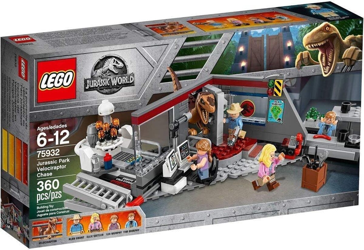 Test : lego Jurassic World 75932, poursuite palpitante du vélociraptor