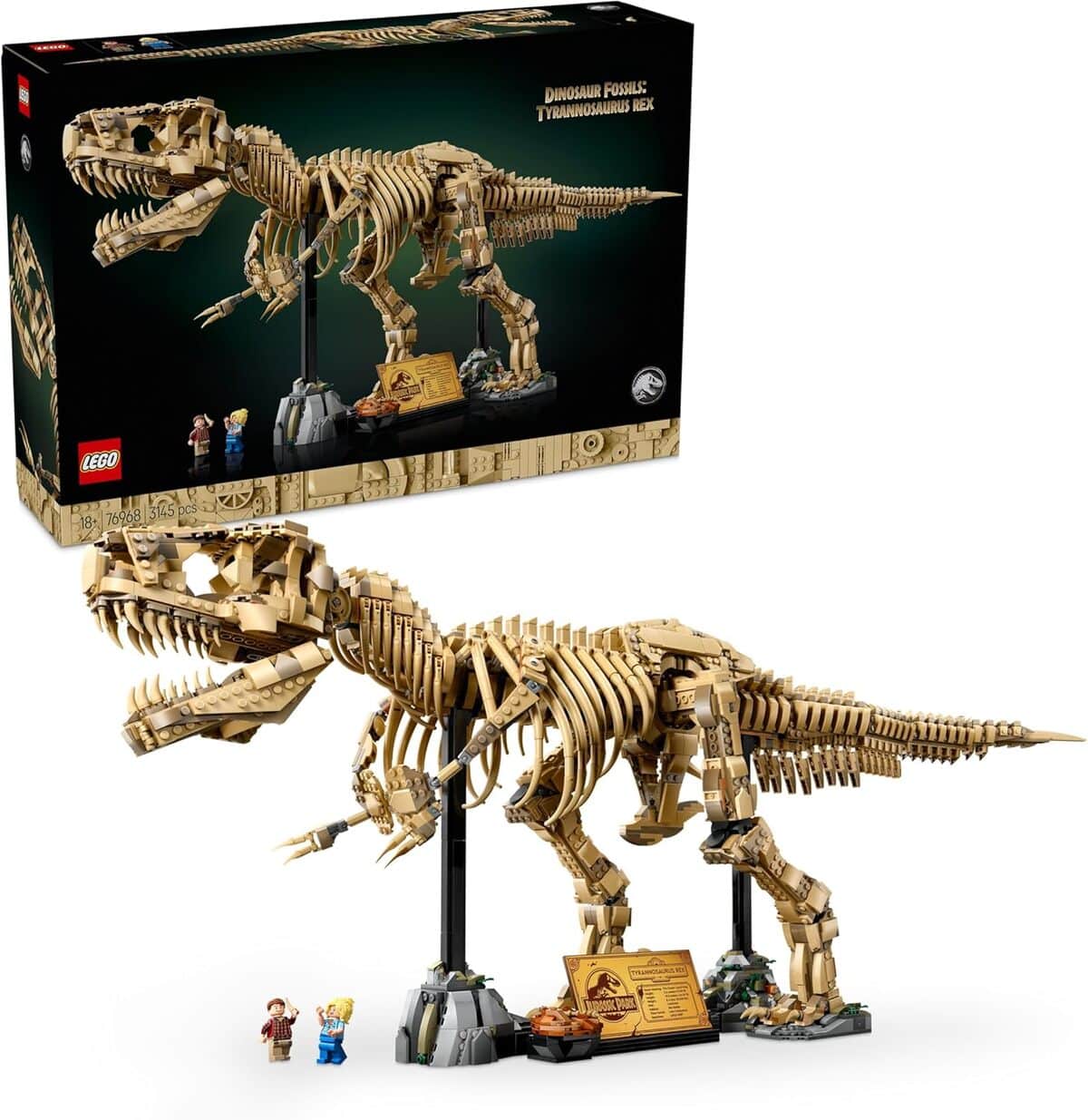 Test : lego Jurassic World 76968, fossiles de Tyrannosaurus Rex pour adulte