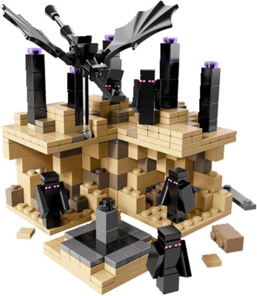 Test : lego Minecraft 21107 micro monde - la fin