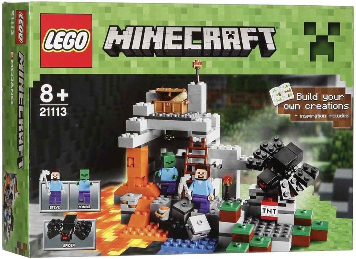Test Lego Minecraft : la grotte 21113 en détails