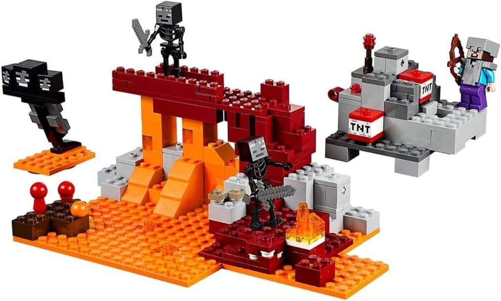 Test : lEGO Minecraft The Wither 21126, un défi à construire