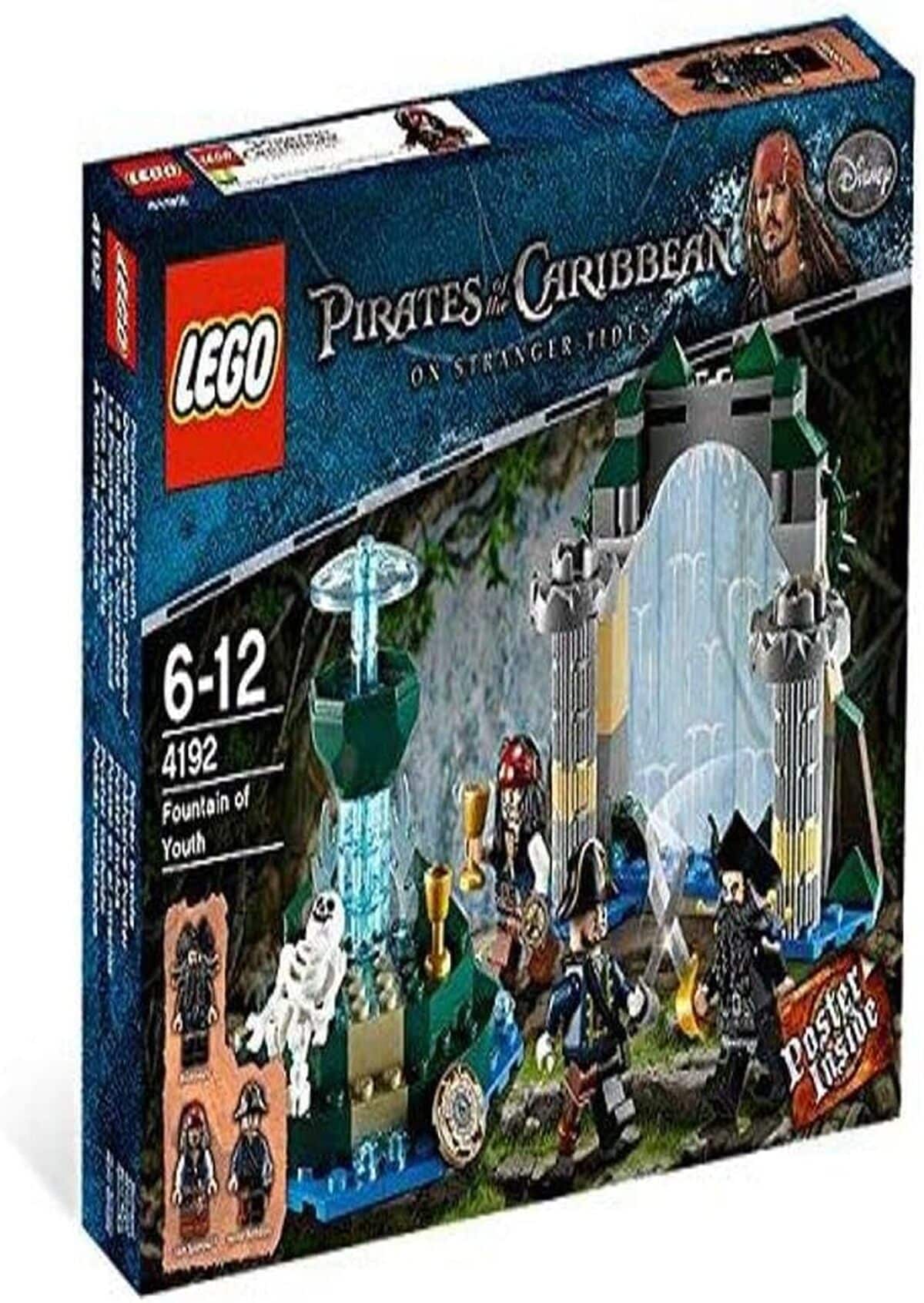 Test : lEGO Pirates Fountain of Youth 128 pièces
