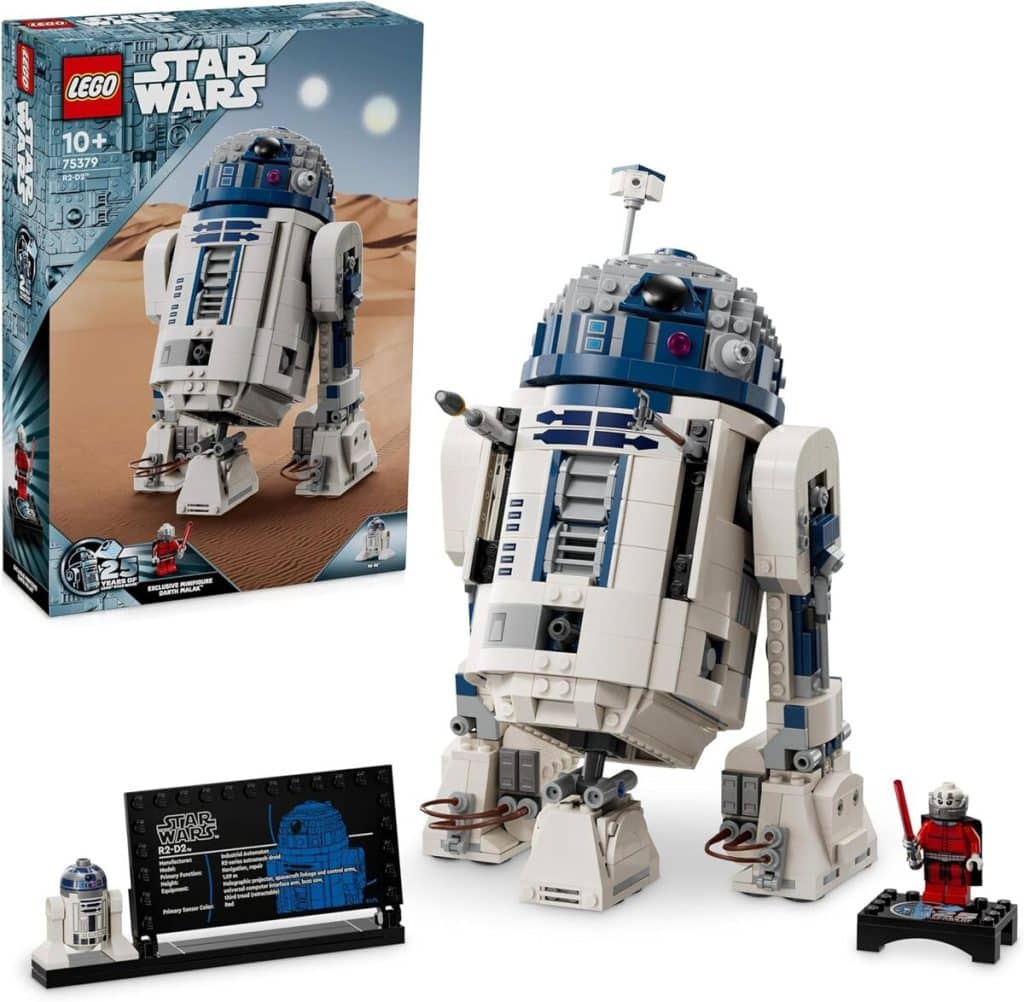 Test : lego Star Wars 75379, le R2-D2 à construire et exposer