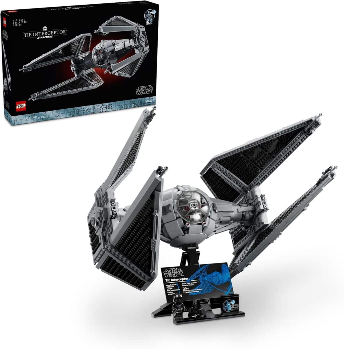 Test : lego Star Wars UCS TIE Interceptor 75382
