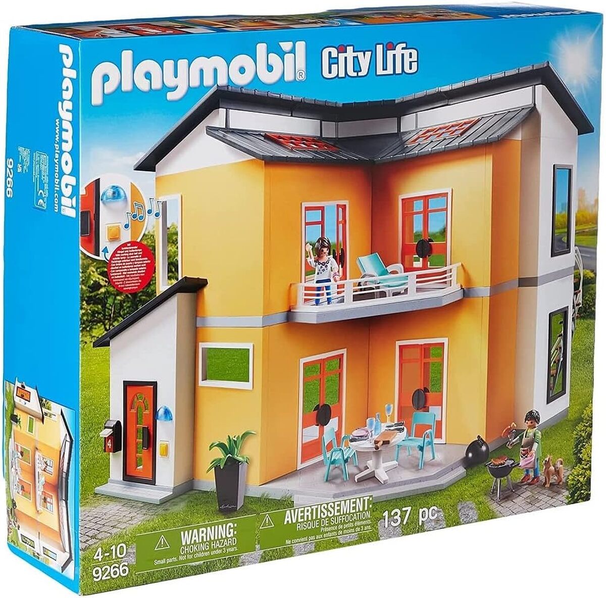 Test : maison moderne Playmobil 9266