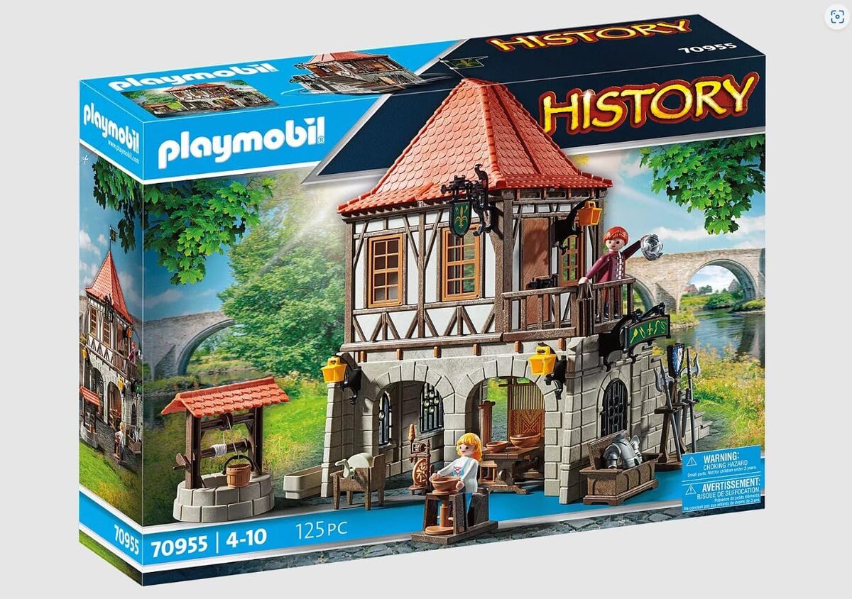 Test : playmobil history 70955 musée médiéval 125 pièces