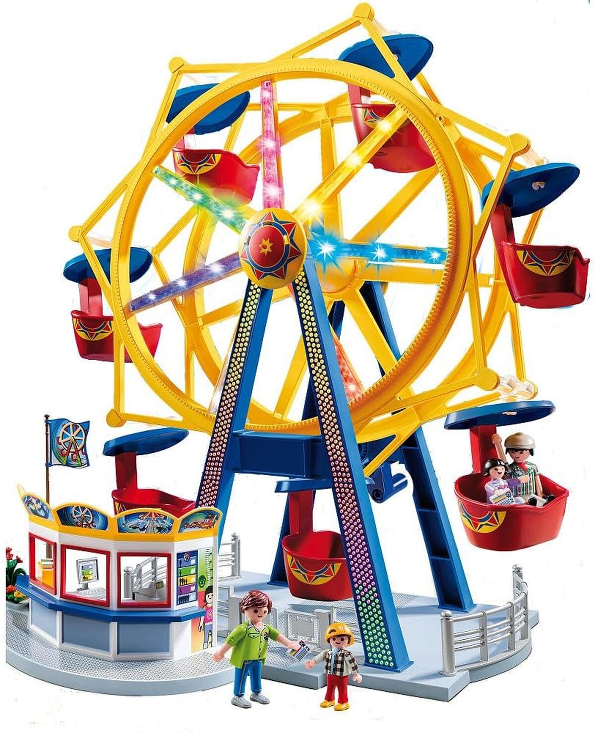 Test de la grande roue Playmobil 5552 éclairée
